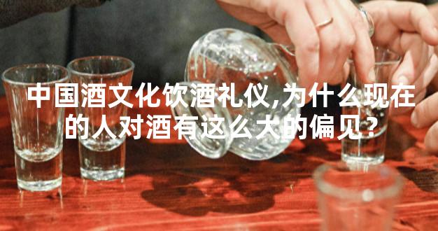 中国酒文化饮酒礼仪,为什么现在的人对酒有这么大的偏见？
