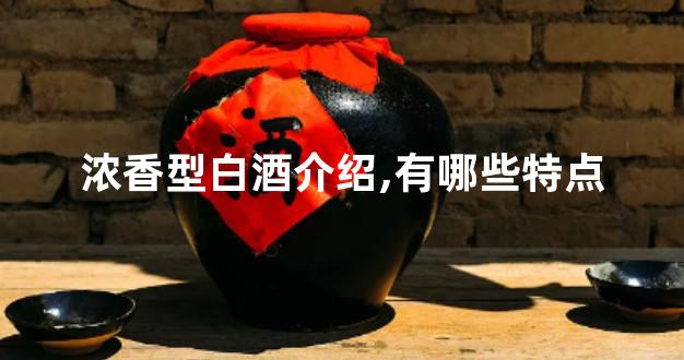 浓香型白酒介绍,有哪些特点